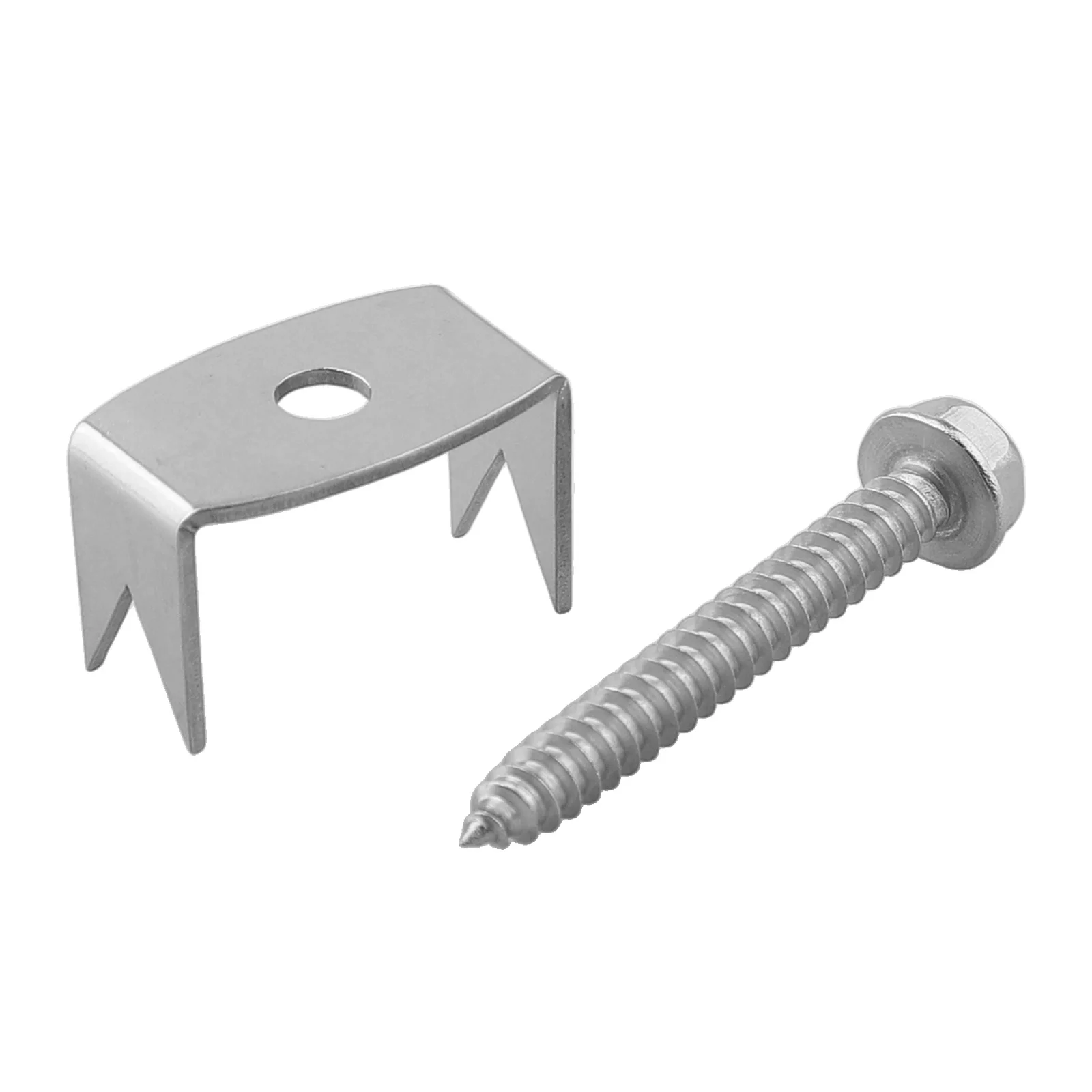 Pack of 50 Robust Stainless Steel Fasteners Choice for Installing For Softwood and Other Types of Fencing Easily