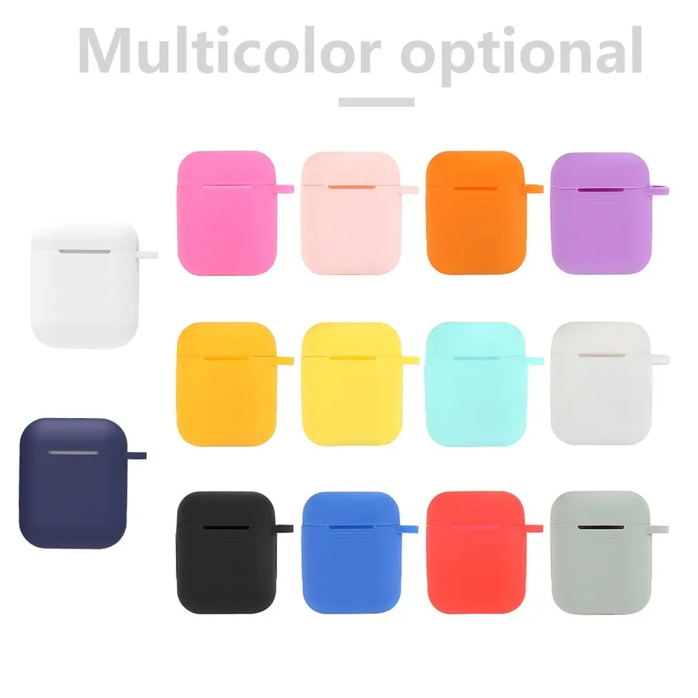 2023 Panas Casing Earphone Nirkabel Silikon Pengisian Headphone Casing Kotak Pengisian Penutup Pelindung Dropshipping