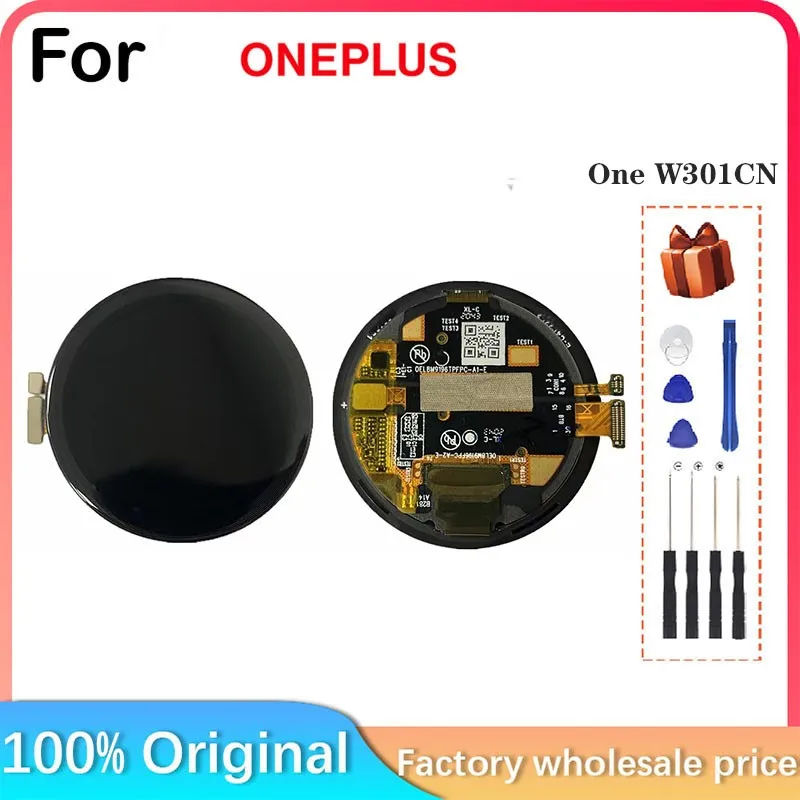 For Oneplus smart sports watch LCD screen + touch screen, For One Plus Smatrwatch LCD screen,For One W301CN Smart watch LCD