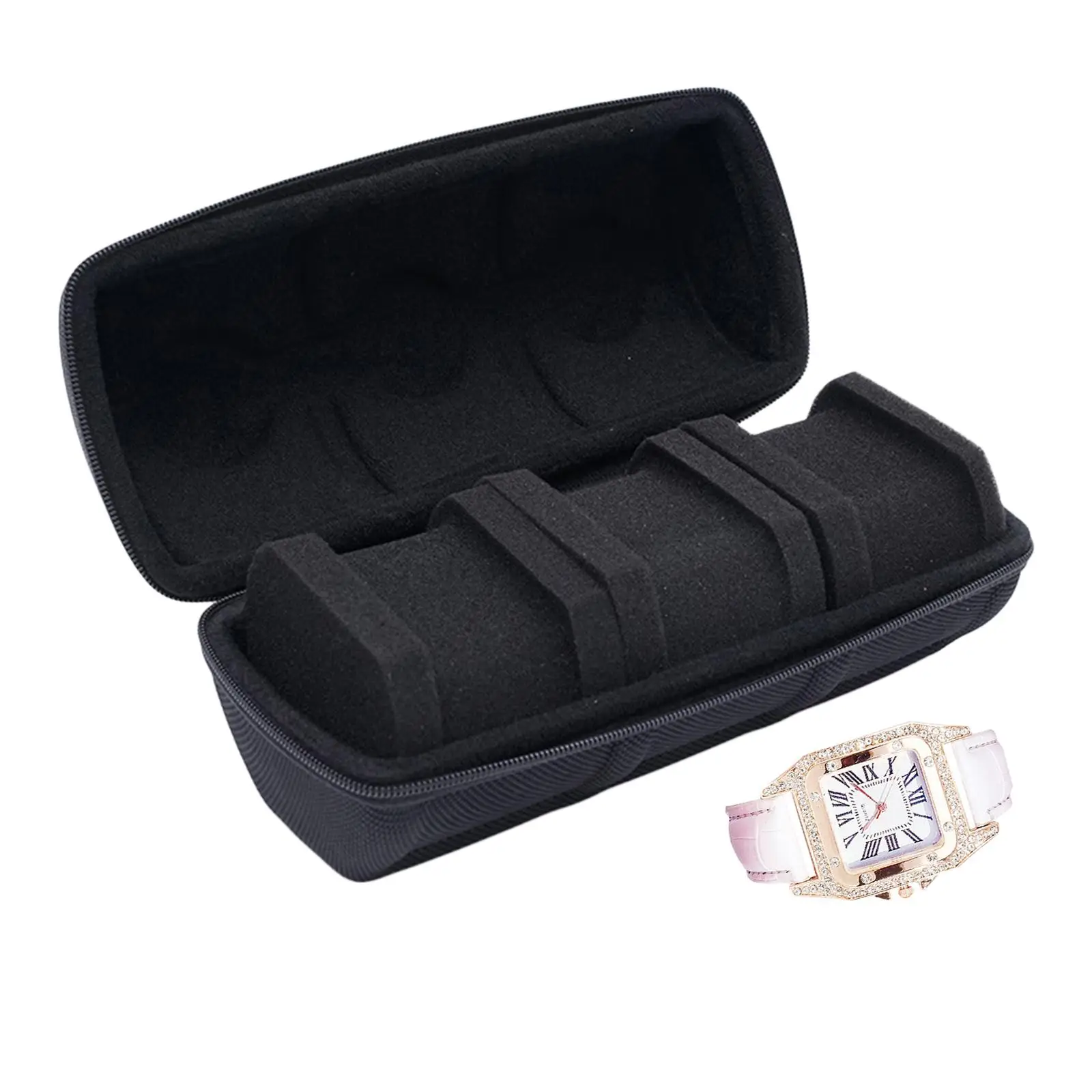 Watch Storage Box Organizer Travel Roll Storage Pouch for Jewelry Gifts