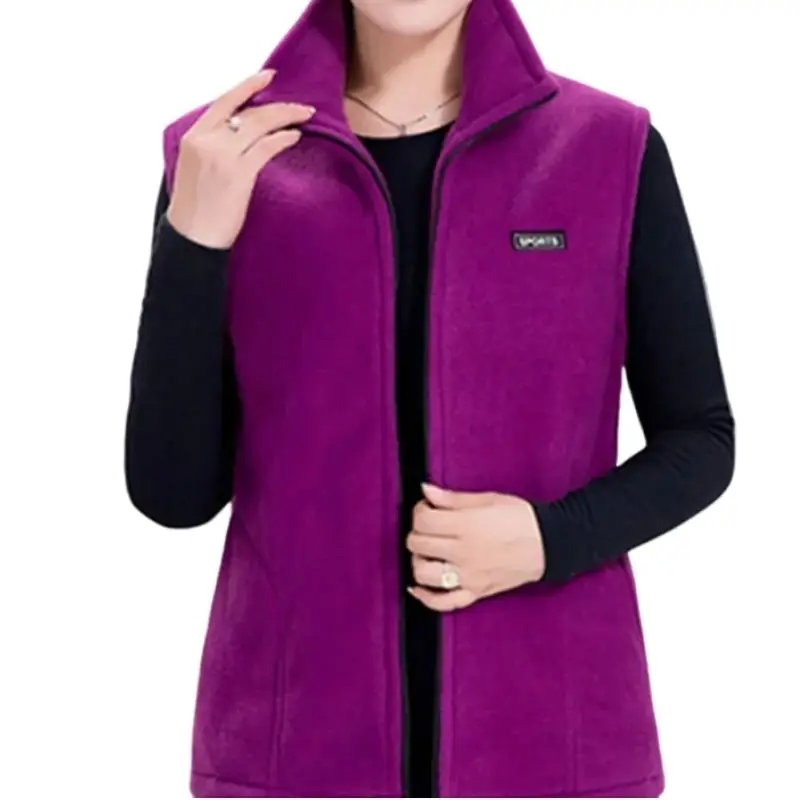 Plus size outono feminino polar e tecido colete grande sve seda algodão preenchimento power feminino faion outerwear para a temporada de outono