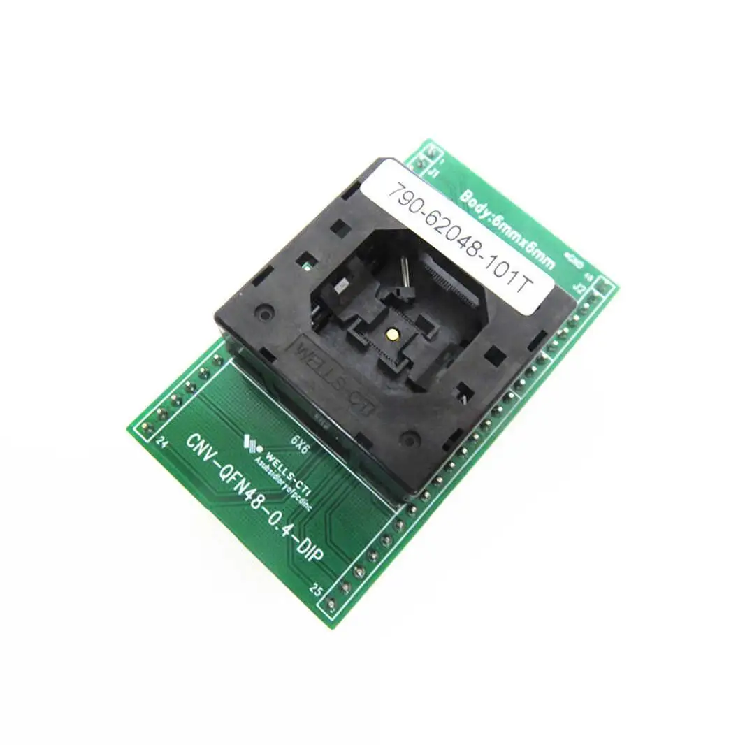 Test Fixture 790-62048-101TG QFN48/DIP6*6mm (0.4mm Pitch)