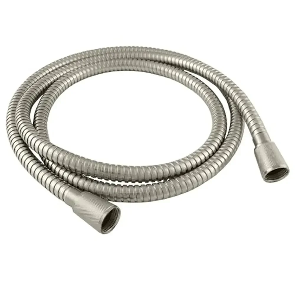 

Гибкий душевой шланг High Sierra из матового никеля 72 дюйма с силиконовой внутренней трубкой. Конструкция из нетоксичного металла. Простая установка.