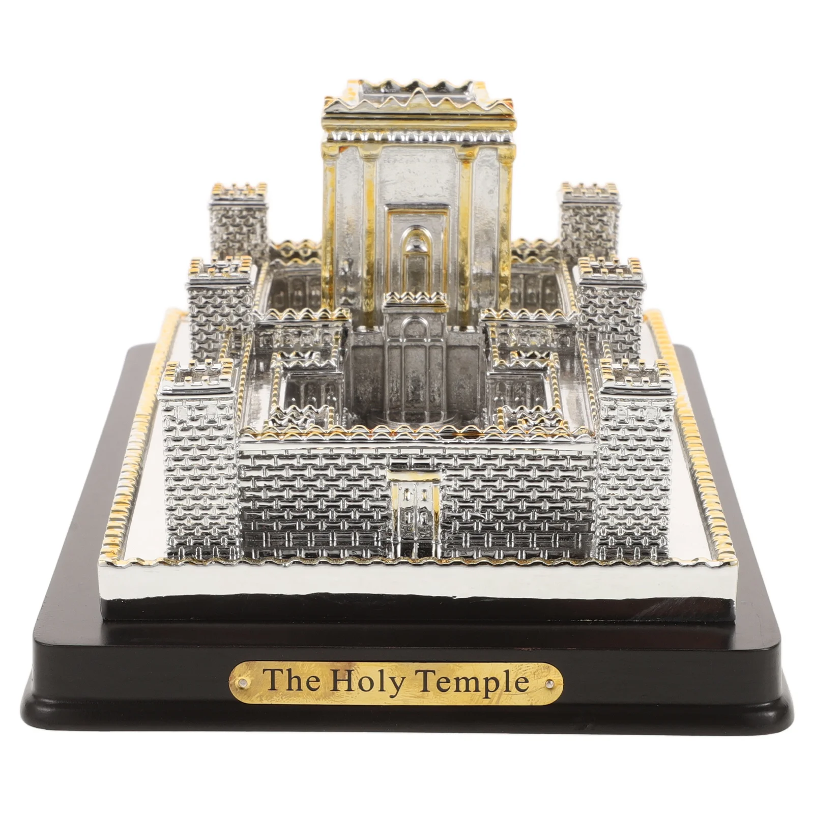 

Holy Temple Model for Home Decor Holy Temple Sculpture for Desktop Religious Israel Temple Model Church Ornament Jerusalem Build