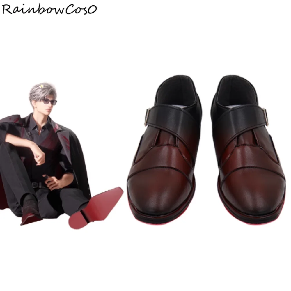 

Обувь для косплея Sylus Love and Deepspace, ботинки, вечерние ботинки в стиле аниме, Хэллоуин, RainbowCos0 W5315