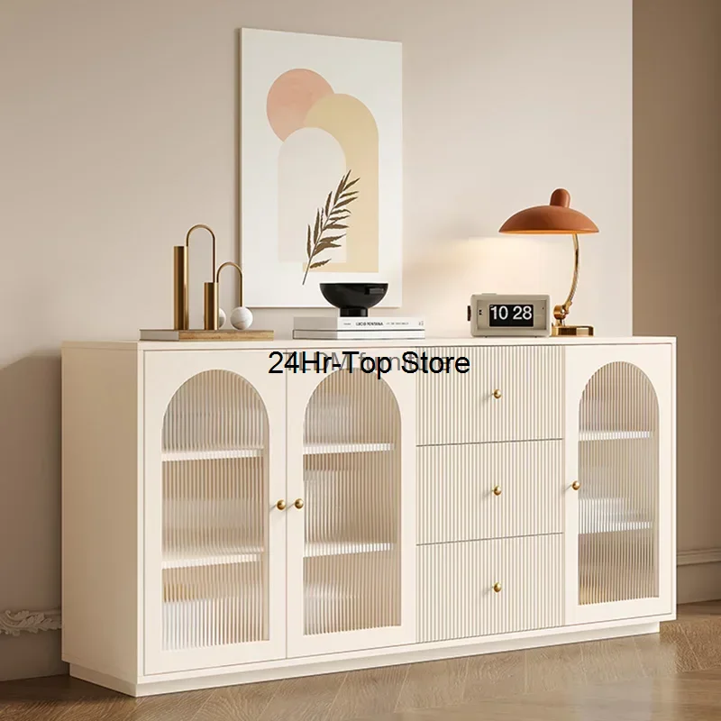 

White Filing Kitchen Cabinets Storage Modern Display Closet Sideboard Living Room Cabinets Tv Stand Cajonera Bedroom Furniture