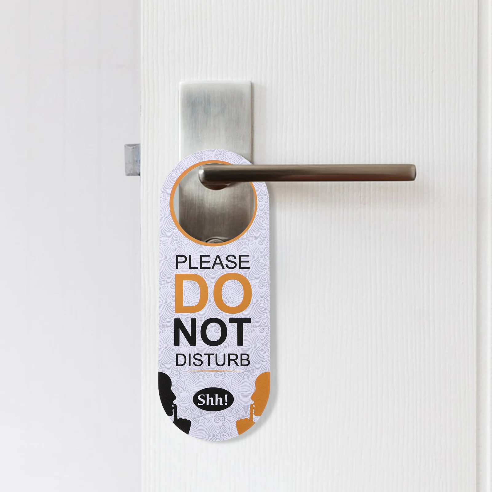 

1pcs Do Not Disturb Sign Board Double Sided Door Hanger For Hotel Office Room Plastic Door Tags Durable Hanging Accessory