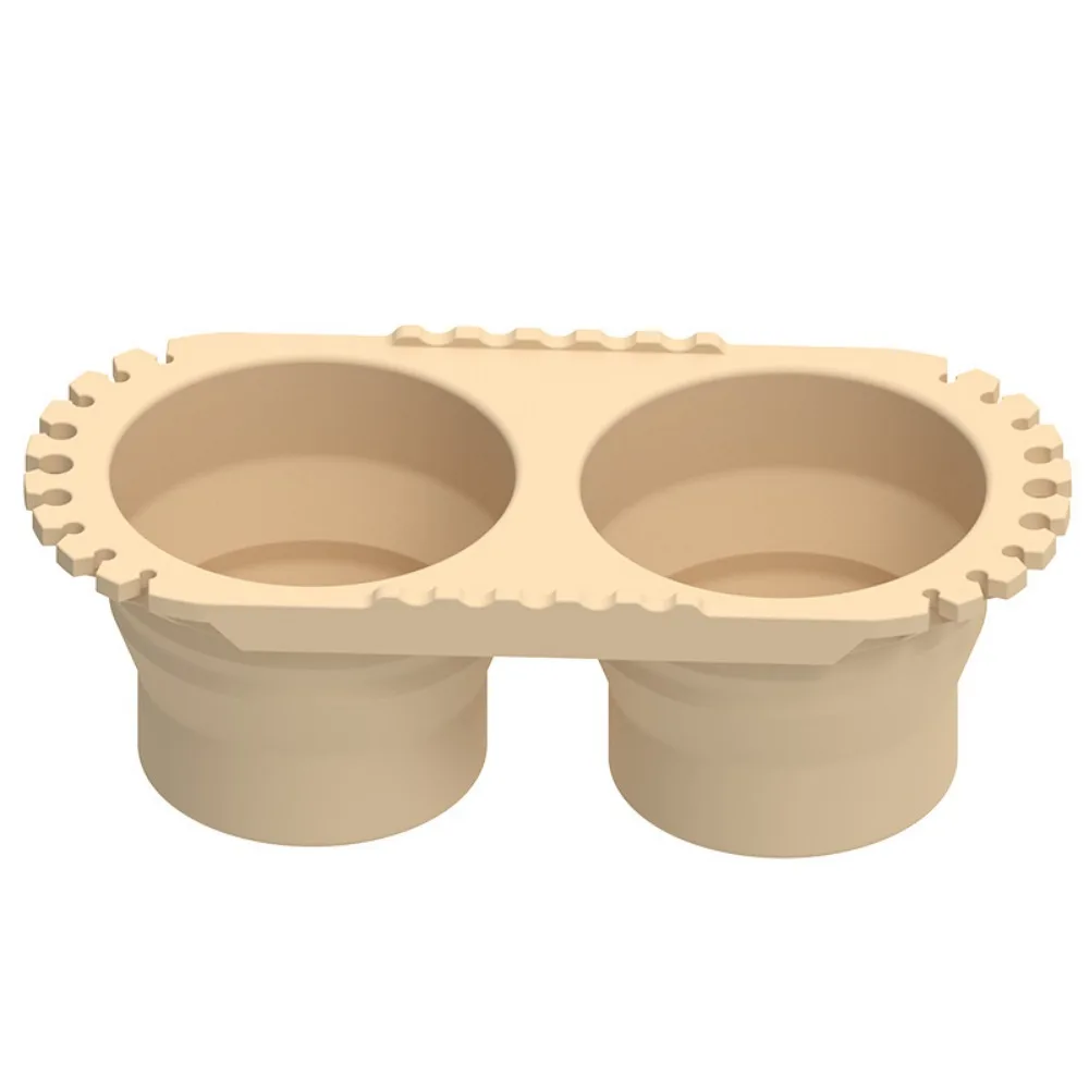 

High Quaity Silicone Brush Cleaner Multi-color Foldable Brush Cleaning Cup Multi-functional 2 Cups Paint Brush Washer Drawing