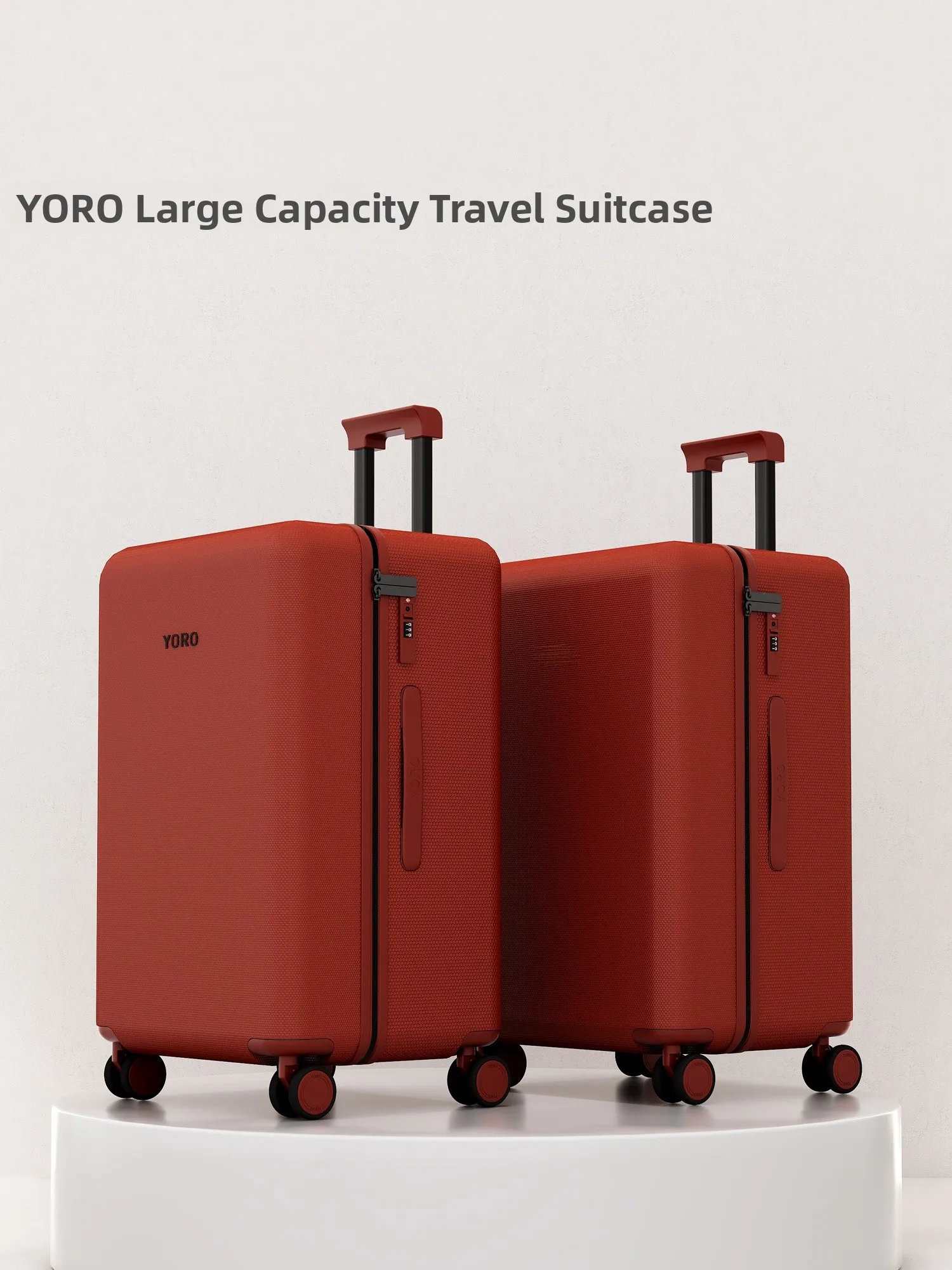 

RXS_YORO Collaborative Large Capaci Wedding Lage Box Red Bridal Trunk Travel Suitcase Bride's Dowry Pullman Box