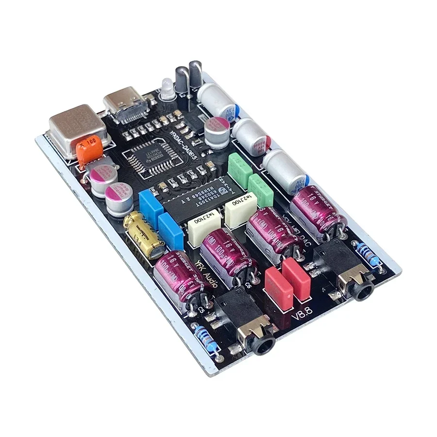 Lusya PCM2706 DAC TDA1305 decoder amp I2S Per 3.5 millimetri di Uscita USB Amp DAC USB Decoder G2-009