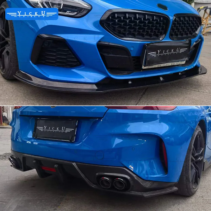 

AC Carbon Fiber Body Kit Front Lip Side Skirt Rear Lip Spoiler Tailpipe Suitable forBM W 2019-2021 New Z4 G29 Car Parts Upgrade