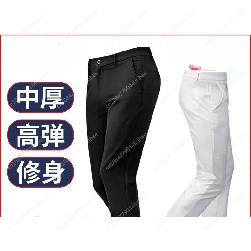 Men Golf Pants Men's Autumn and Winter Sports Pants Waterproof High Elastic  Pants Golf Wear for  Golf Clothing  new