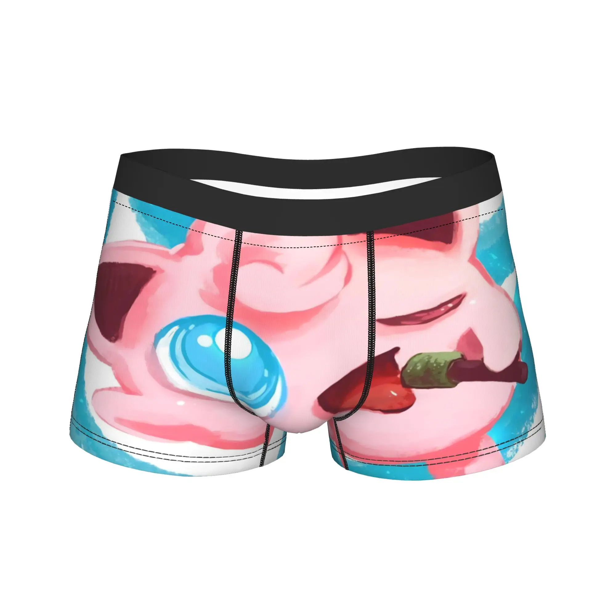 

Jigglypuff Shorts Briefs Underwear Quality Men Soft Trend Boxershorts Design Plus Size Panties