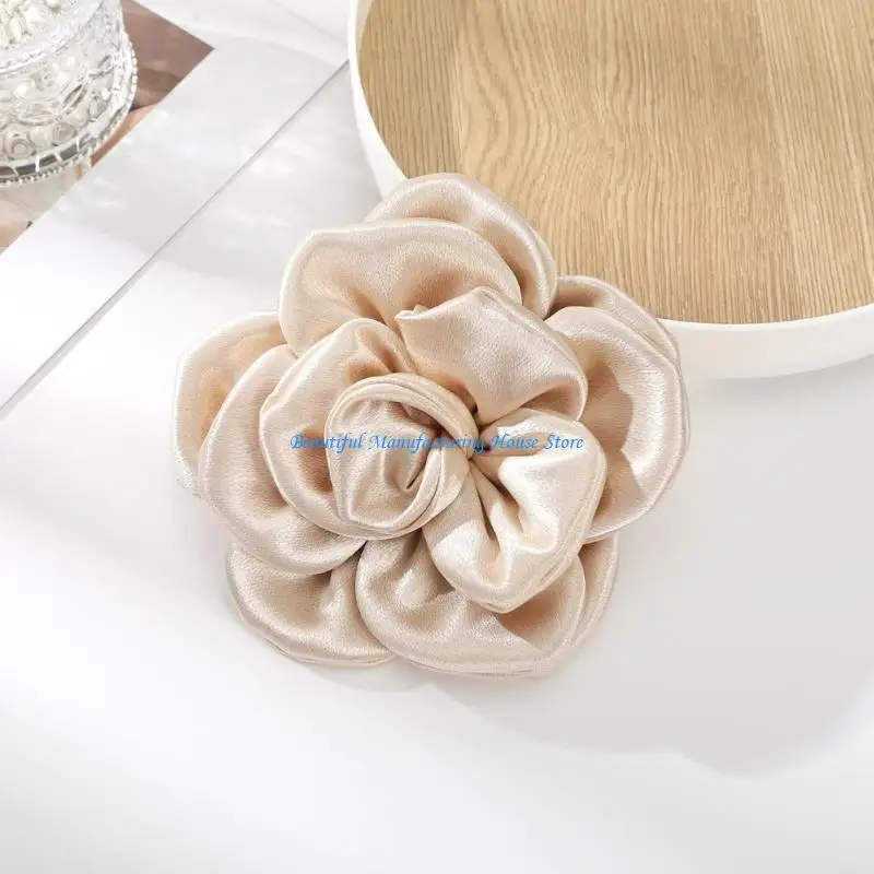 

E56A Teens Girl Hair Clip Flower Hair Barrettes for Teen Vacation Bangs Wear
