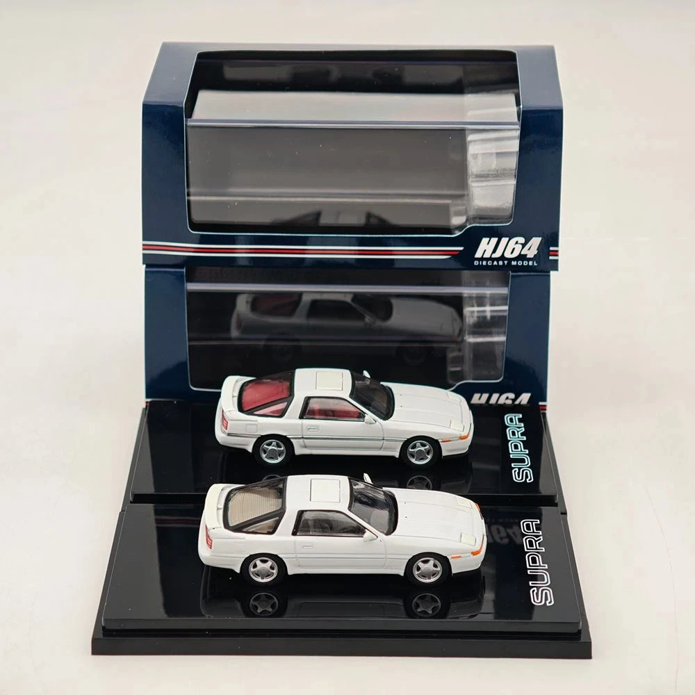 Hobby hj64 1:64 Supra (A70) 2.5GT TWIN TURBO Limited avec toit ouvrant coulissant extérieur, collection de voitures miniatures de la série HJ642026L