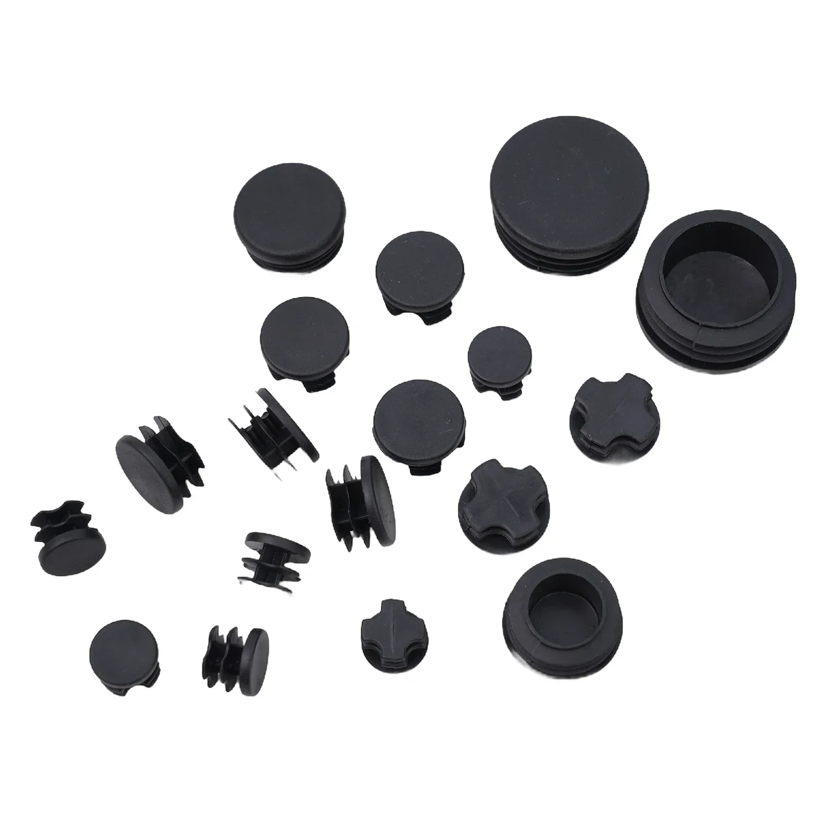 

18pcs/kit Waterproof Cover ABS Plastic Accessories Black Chassis Decoration For Jeep Wrangler JL/JT 2018-2020 Plug Stopper