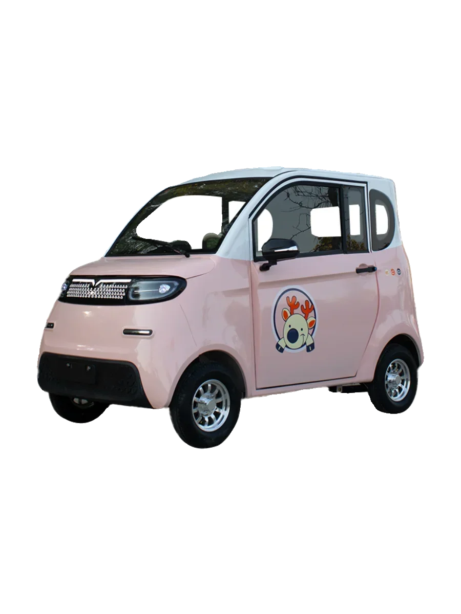 Customized new energy electric four wheeled vehicles for women, electric vehicles for transportation and transportation to work,