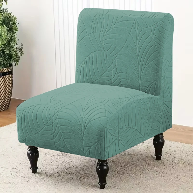 

Armless Chair Cover Living Room Bedroom Single Sofa Slipcover Indoor Accent Chairs Seat Covers Couch Furniture Cover