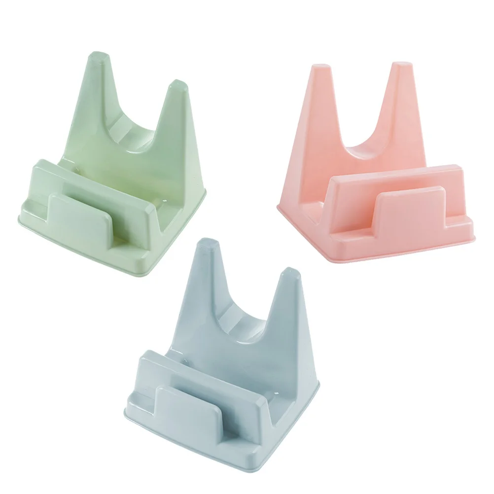 

2pcs Plastic Pot Lid Rack U-Shaped Groove Kitchen Organizer For Pan Cover Cutting Board Storage Holder 2 Tier Pot Lid Shelf