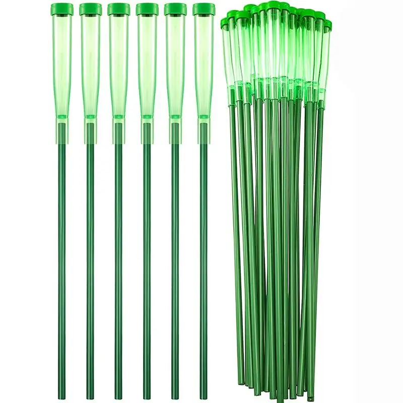 

20PCS Floral Water Tubes With Pick Floral Tube Nutrition Culture Water Storager Individual Flower Water Tubes (Lid,Random Color)