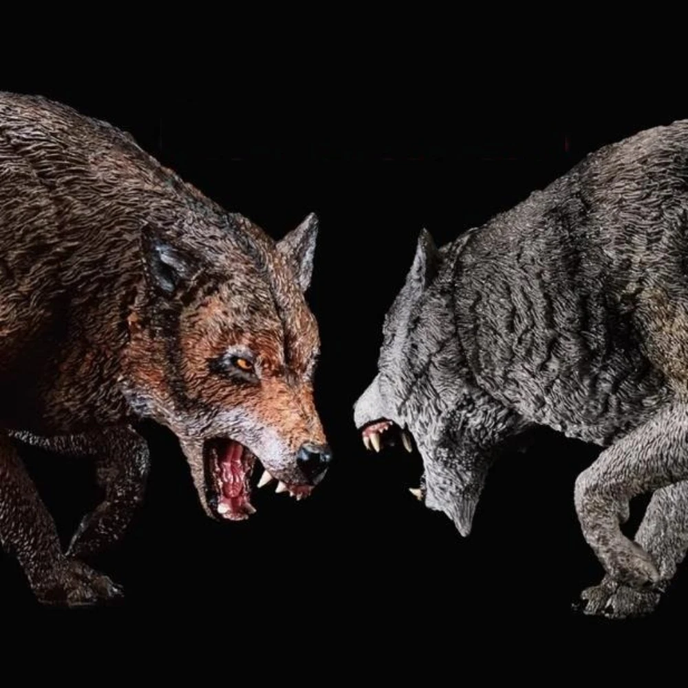 REBOR 1/11 Aenocyon Dirus: La Figura de Lobo Dire que Transforma tu Espacio con Autenticidad y Detalle