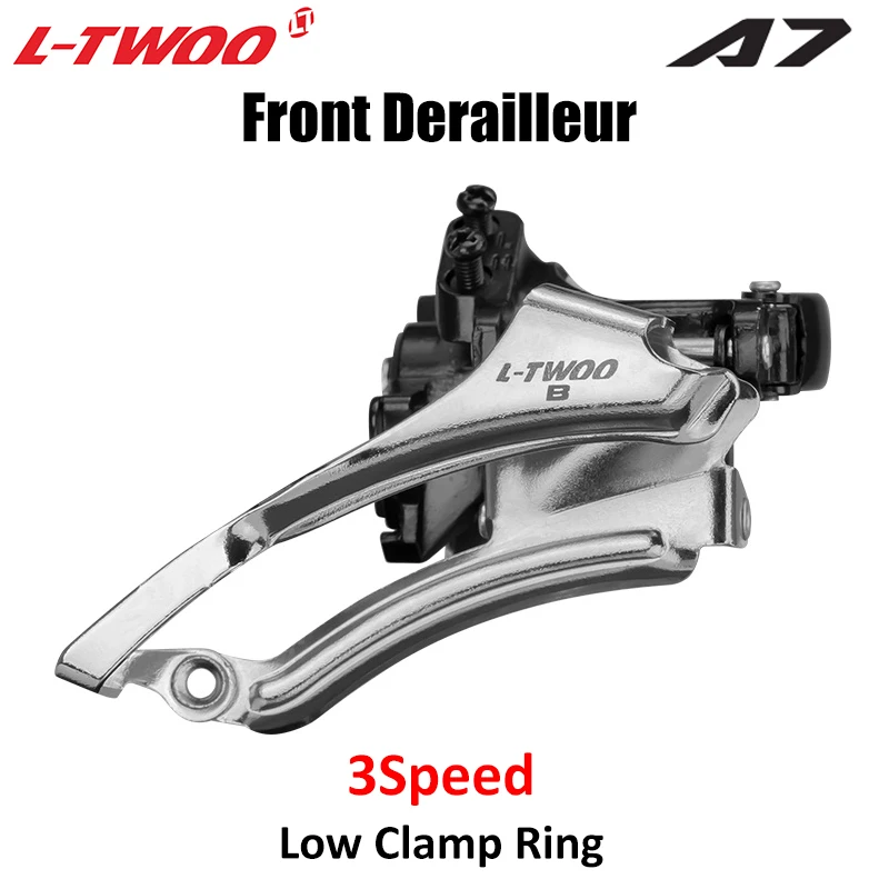 LTWOO A7 3 Speed Trigger Shifter Lever 3S Front Derailleur Low Clamp Ring Switches Groupset Mountain Bicycle Repair Parts