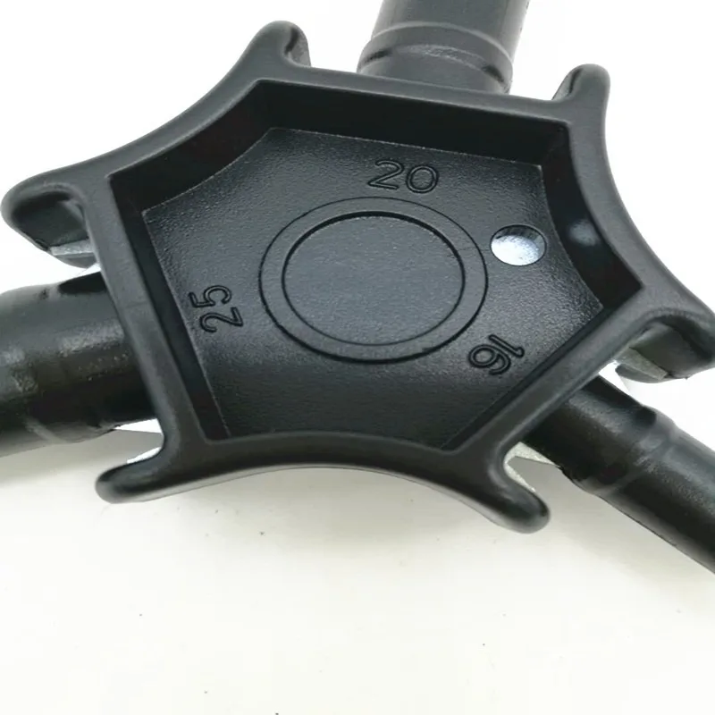 Aluminum Plastic Pipe Rounder Triangular Tube Expander Plastic Pipe Inner Outer Deburring Reamer Tool