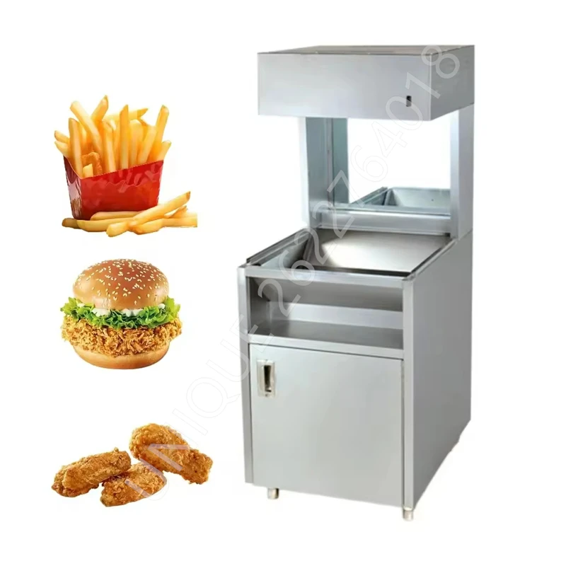 Commercial Hamburger Restaurant Dedicated Vertical Fries Working Equipment Fries Holding Cabinet Western Restaurant Equipment