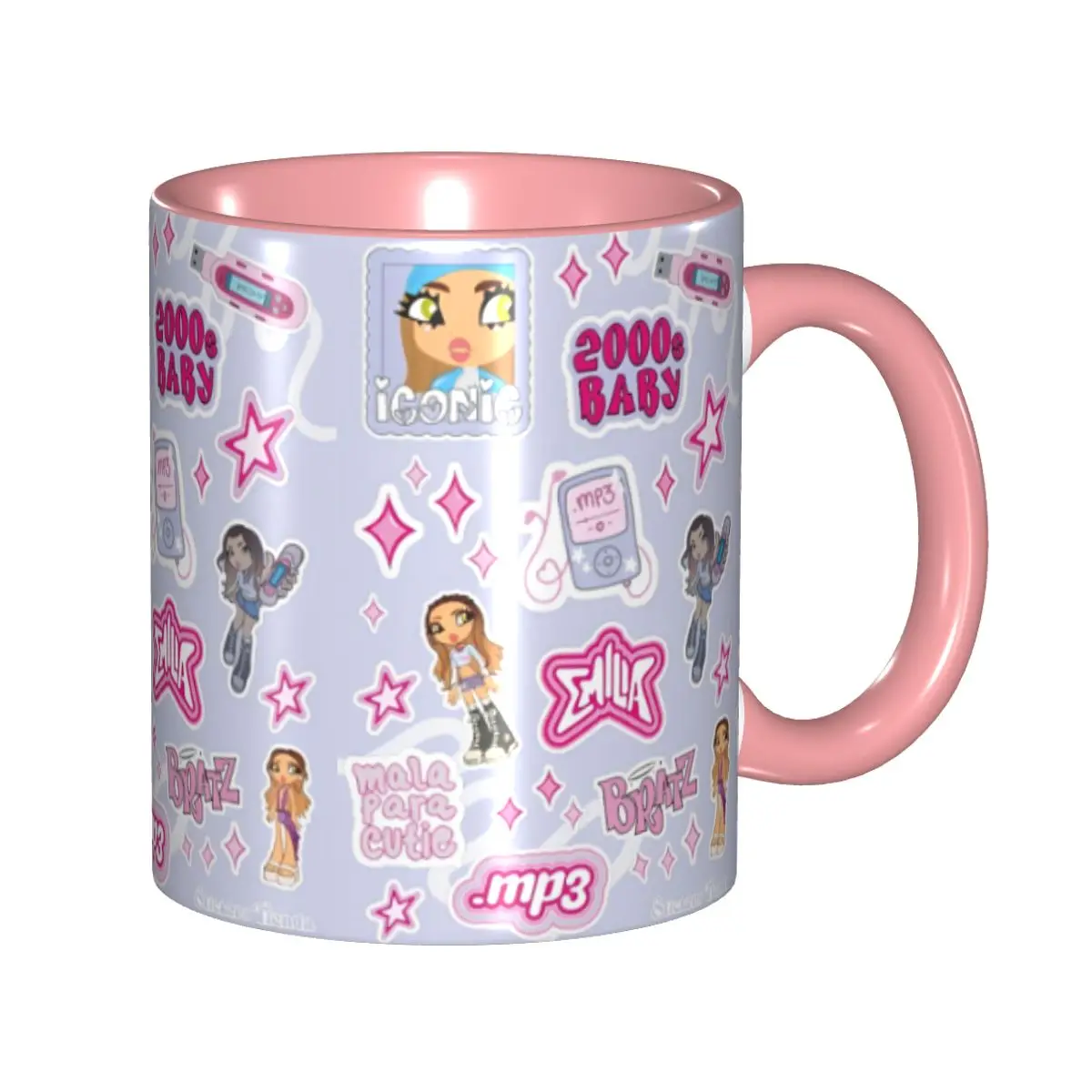 Singer Emilia Mernes Album MP3 Merch Coffee Mugs Kawaii Cup Gift For Women Men