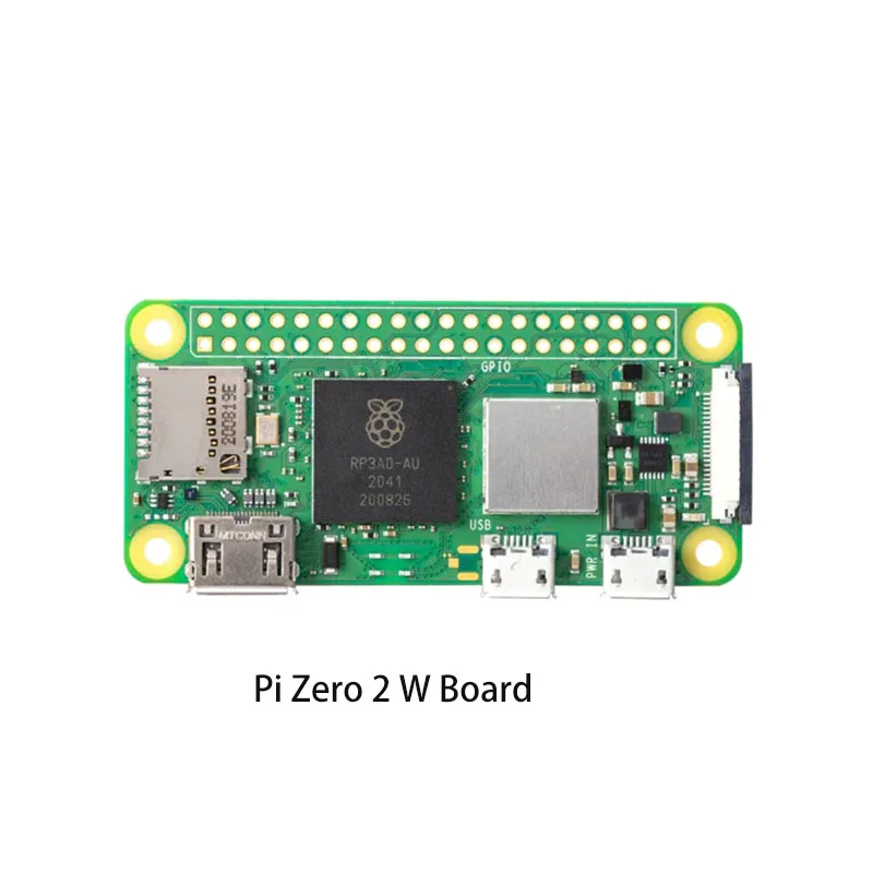 

Raspberry PI zero 2W -processor rp3a0 a four-core, 64-bit arm cortex-a53, 1ghz, 512mb of sdram, wireless LAN