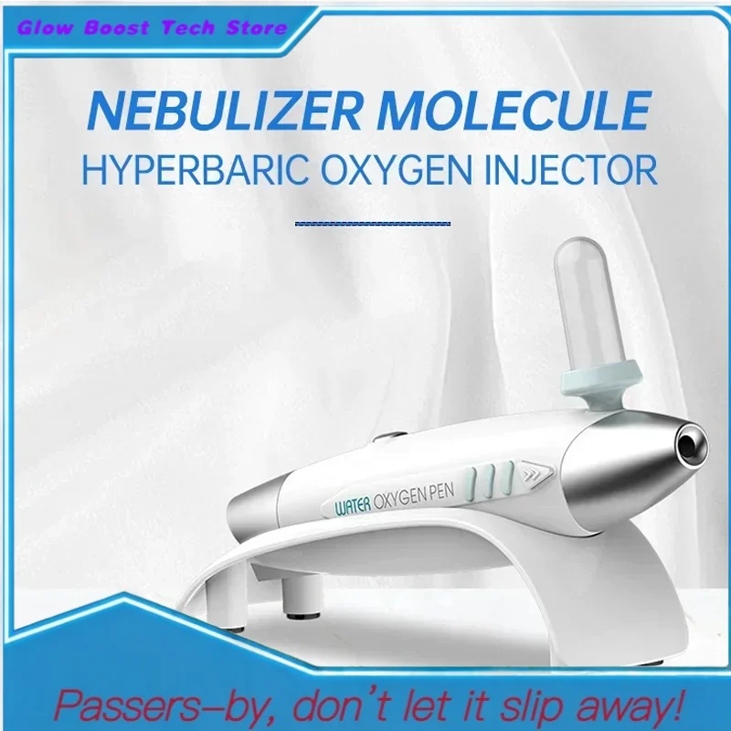 

Glow Oxygen Jet Pen Inject Face Spa Moisturizer Handheld Gun Spray Deep Replenishment