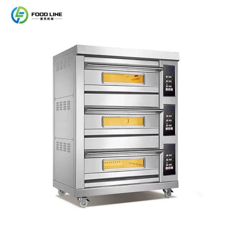 Commercial Oven Stainless Steel Electric Baking Oven for Bakery Pizza Bread Cake Restaurant Kitchen Equipment Machine