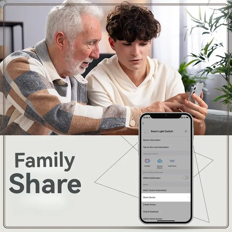 Interruptor de luz inteligente Tuya Wifi confiable necesita cable neutro 110-250V luz de botón de EE. UU. para Alexa Google Home Smart Life, Tuya Wifi