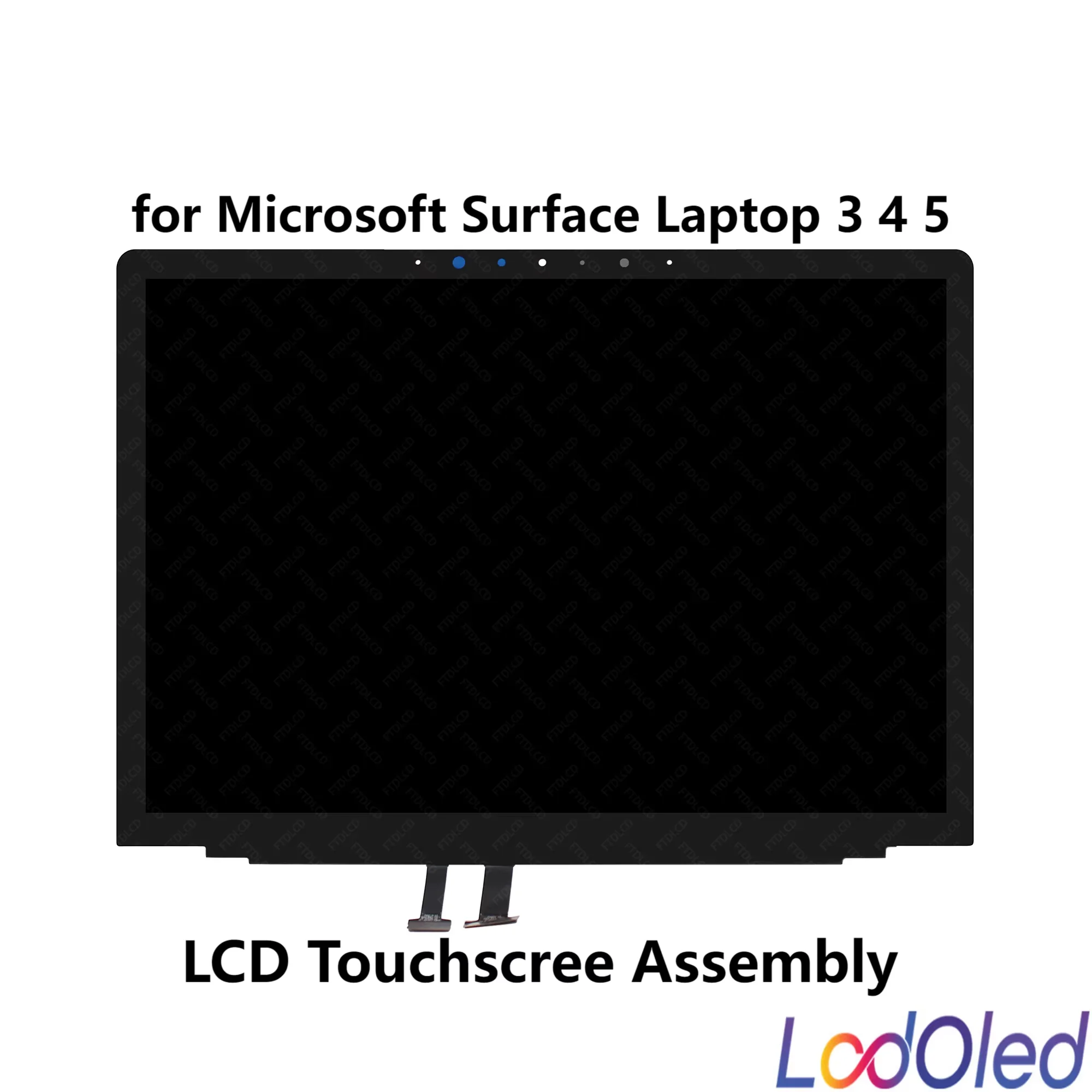 13.5'' for Microsoft Surface Laptop 3 4 5 LED LCD Touchscreen Display Digitizer Assembly Without Frame 2256X1504