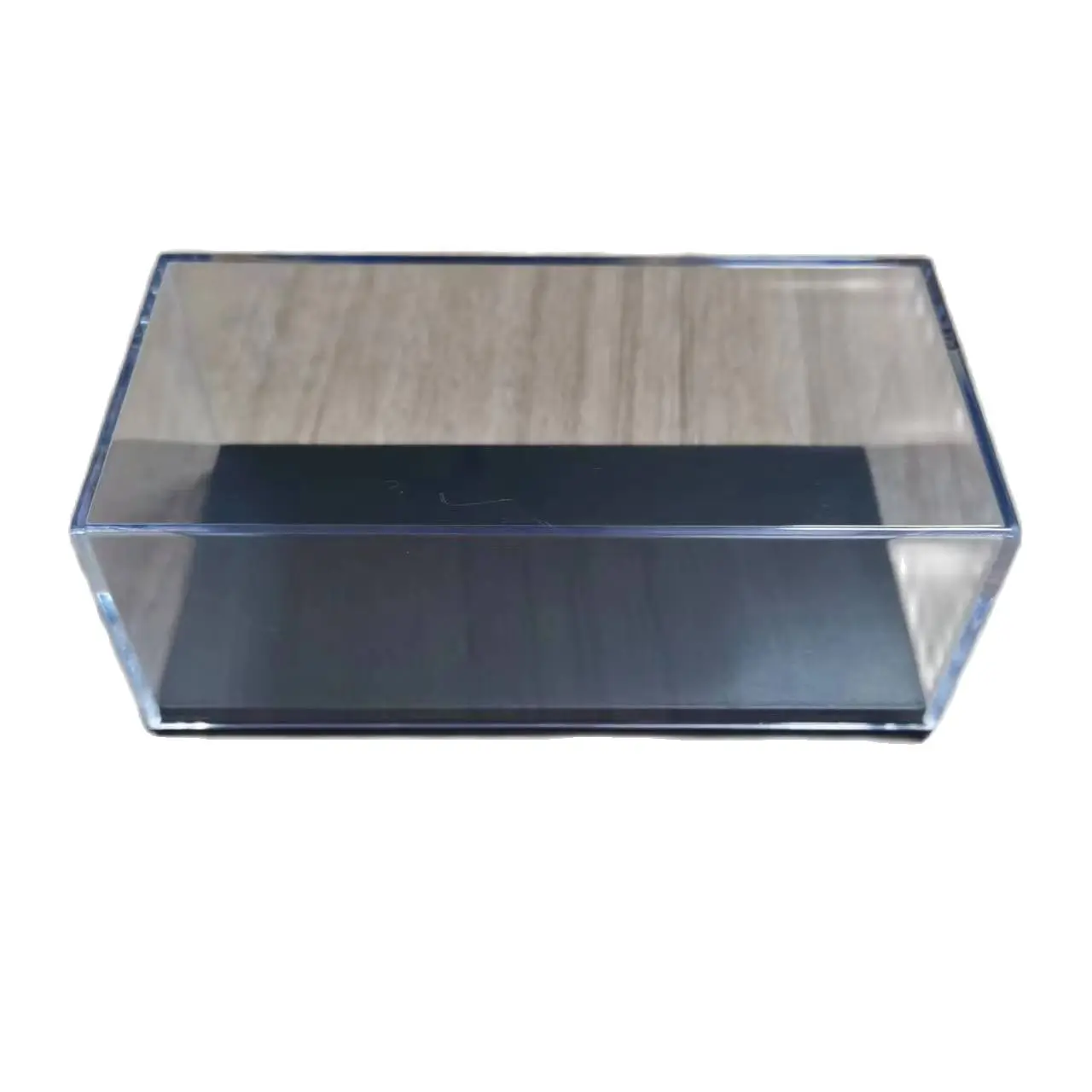 1/64 Clear Display Show Case Showcase for Diecast & Resin Car Models Toy Car Black Base Dustproof Figure Storage Clear Box