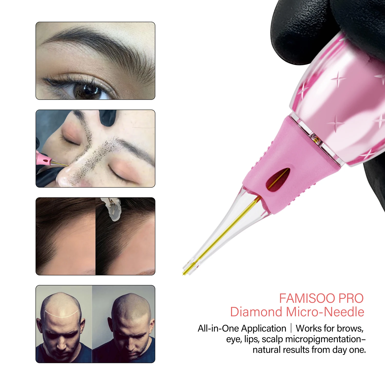 

10PCS 0.18mm Nano Blade 0.3mm Auto-Depth Cartridge Needles | For Hair Stroke Brows, Lips & SMP | Beginner-Friendly Precision