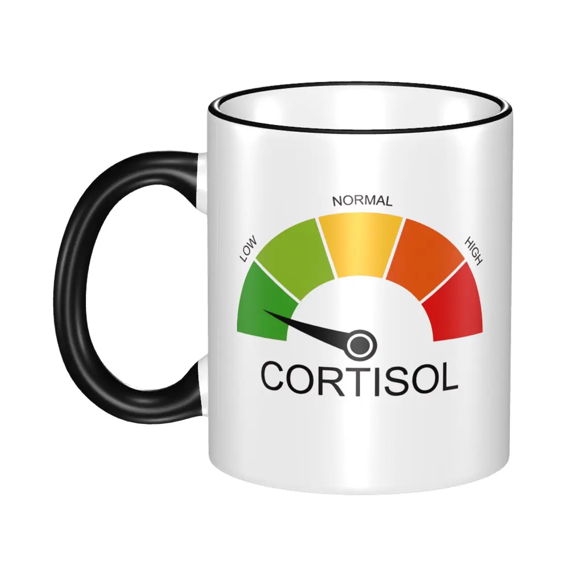 

Cortisol Levels V Merch Coffee Mugs Funny Wellness Cup Gift