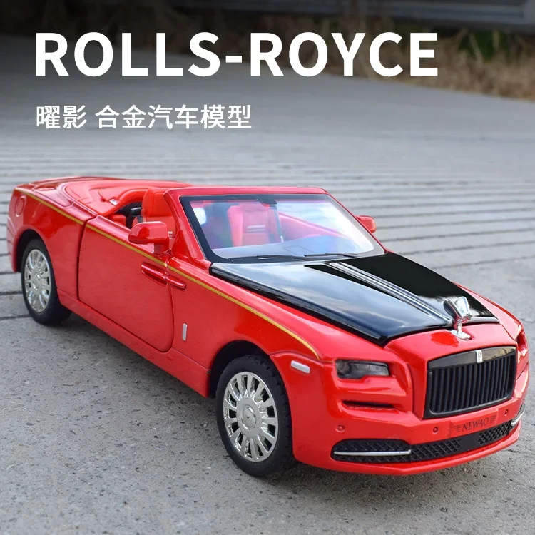 

Модель автомобиля из сплава обсидиана 1:32 Rolls Royce, украшение, детская игрушка, подарки