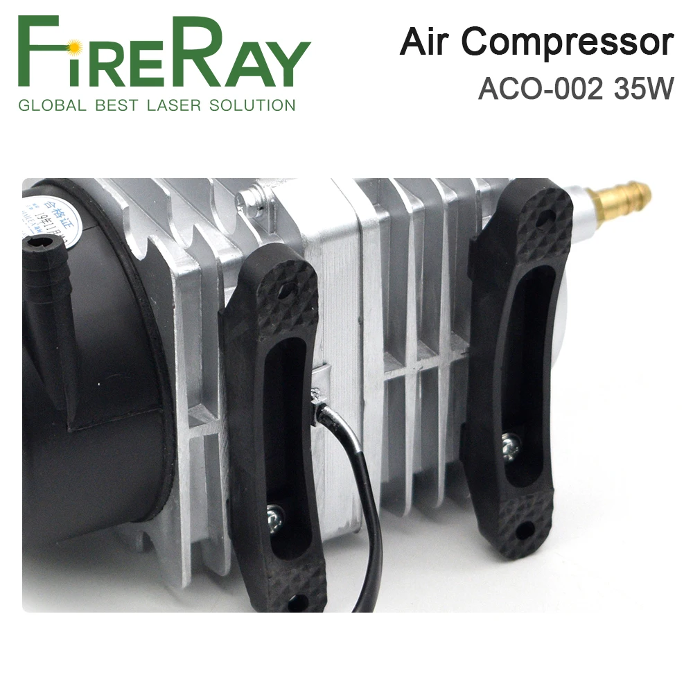 FireRay 35W ACO-002 Air Compressor 40L/Min Electrical Magnetic Air Pump for CO2 Laser Engraving and Cutting Machine