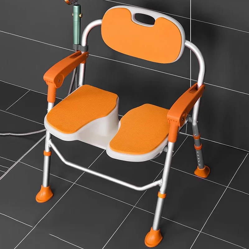 Toilet Footrest Bathroom Slip Bath Chair Moves for Home Tabouret Design Elderly Storage Stool Taburete Plegable Portable Wc