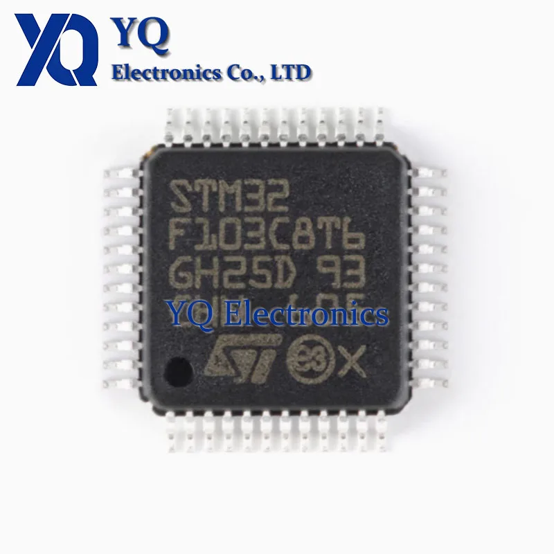 10PCS/lot New OriginaI STM32F103C8T6 STM32F103 32F103C8T6 LQFP-48 ARM Cortex-M3 32-bit microcontroller MCU