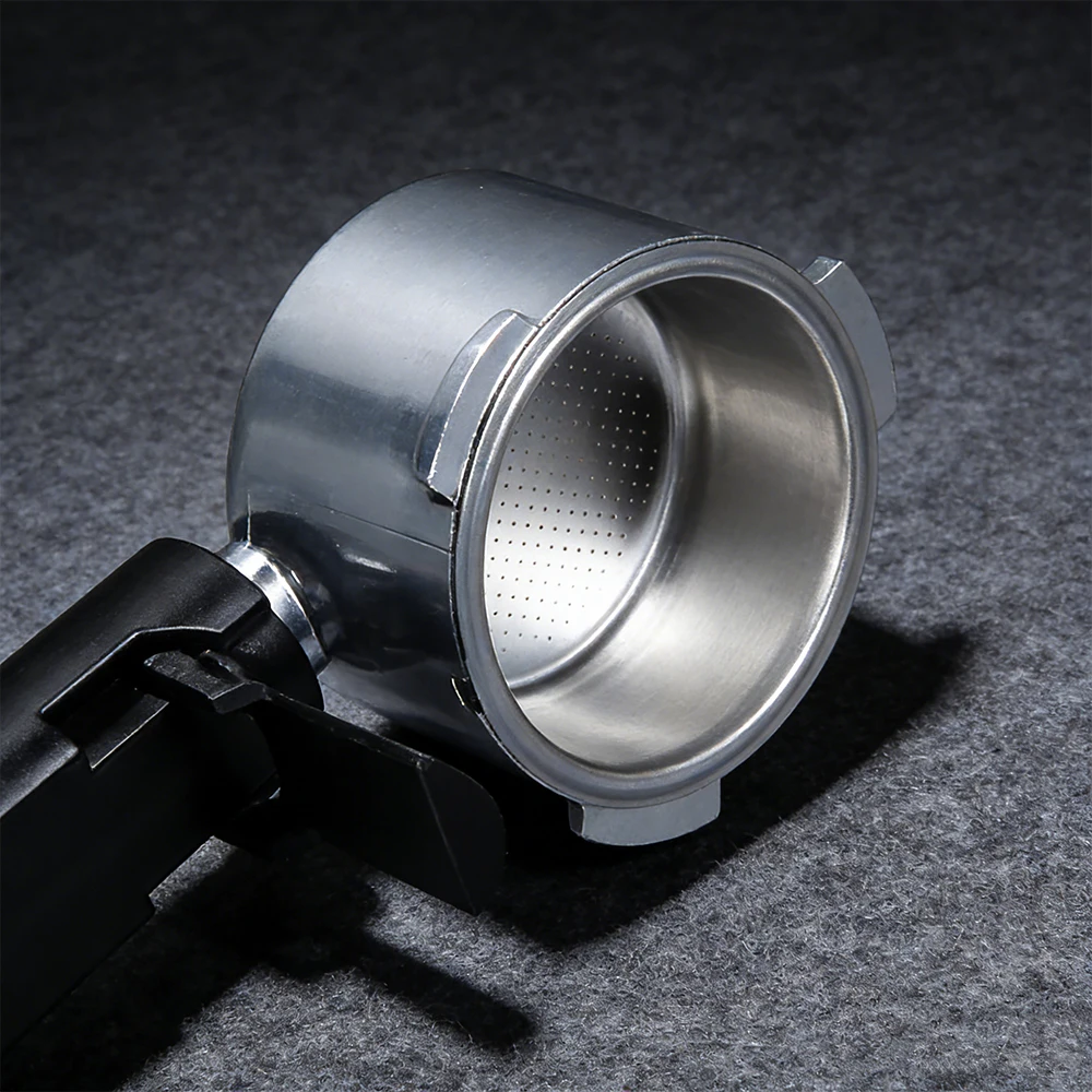 Factory Custom Luxury Aluminum Alloy 51mm 3-Ear Bottomless Portafilter Eco Friendly Barista Coffee Accessories