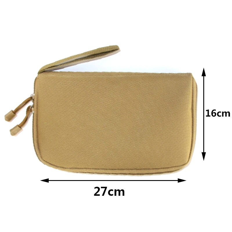 1pc Tactical Pistol Case Universal Gun Bag for Glock 17 19 Beretta Shockproof Padded Handgun Storage Holster with Magazine Holde - view 2