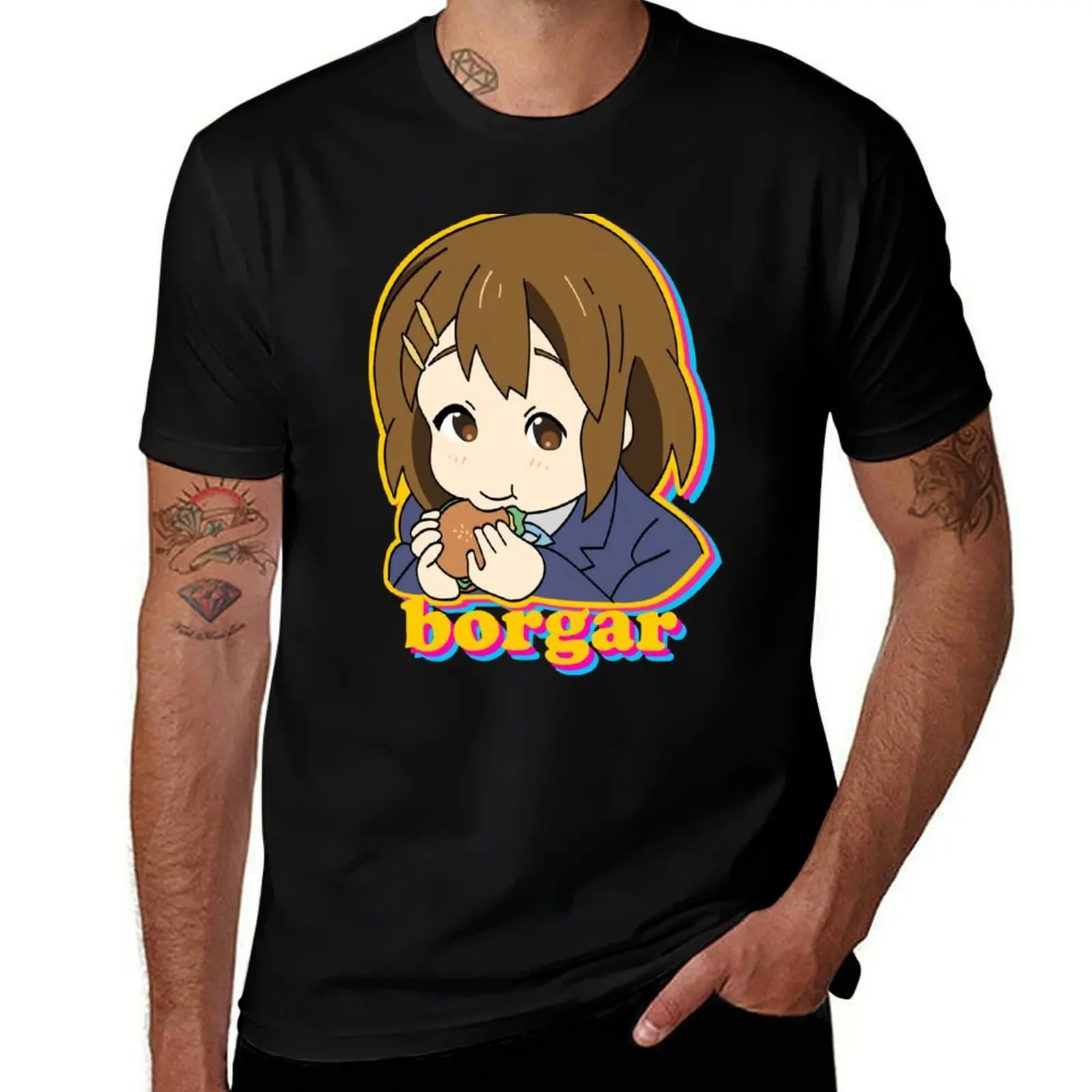 BORGAR YUI T-Shirt High Elasticity Sports T-Shirt