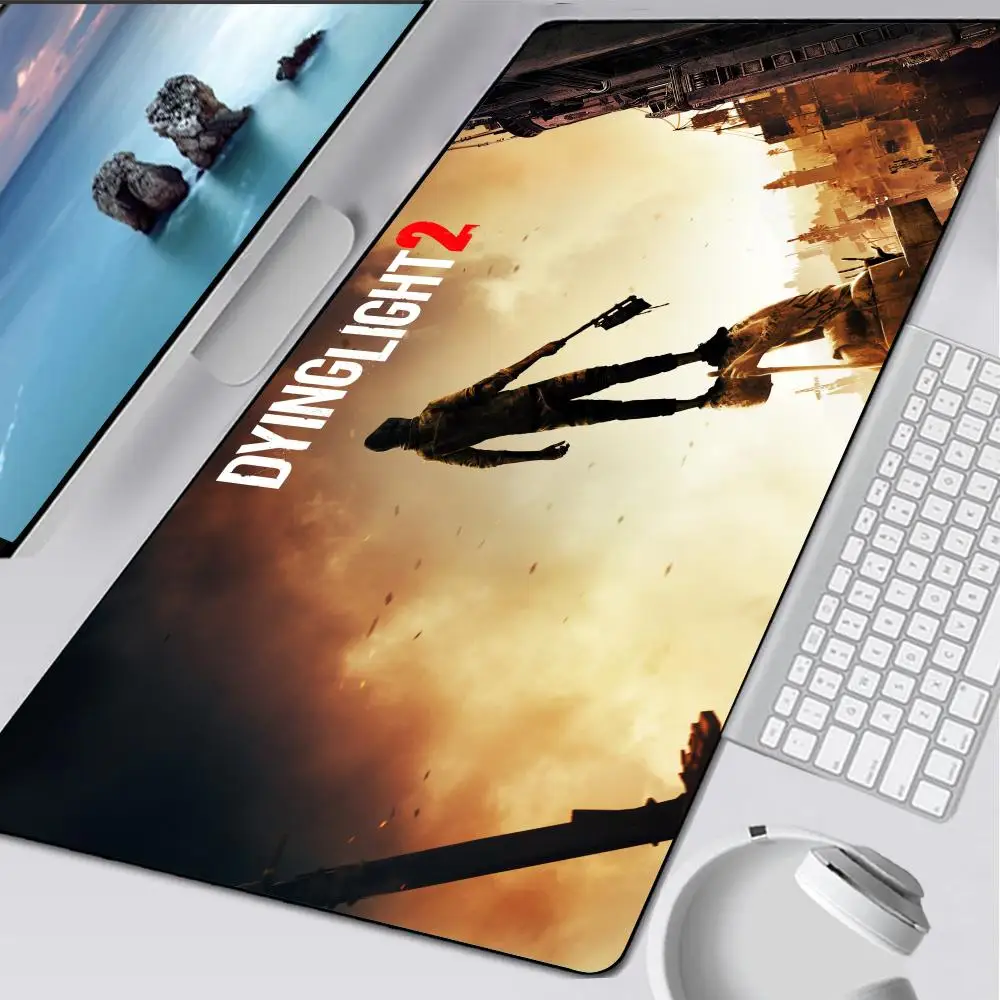 Dying Light 2 لوحة ماوس مطاطية للكمبيوتر المحمول Xxl Mousepad Notebook Gamer Computer Table Gaming Accessories #5
