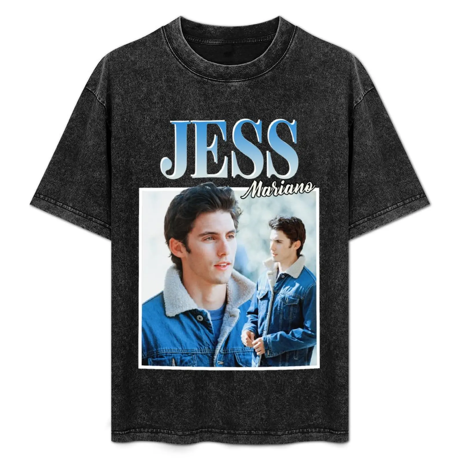 

Jess Mariano 90's Vintage T-Shirt Industrial Work Tee Shirt
