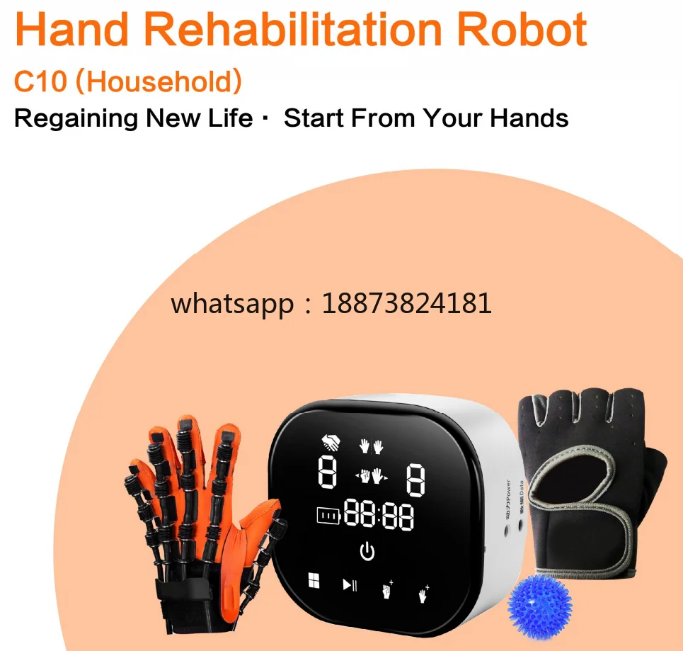 

Робот для реабилитации после инсульта, медицинский физиотерапевтический тренажер для восстановления функций кисти, быстрая доставка