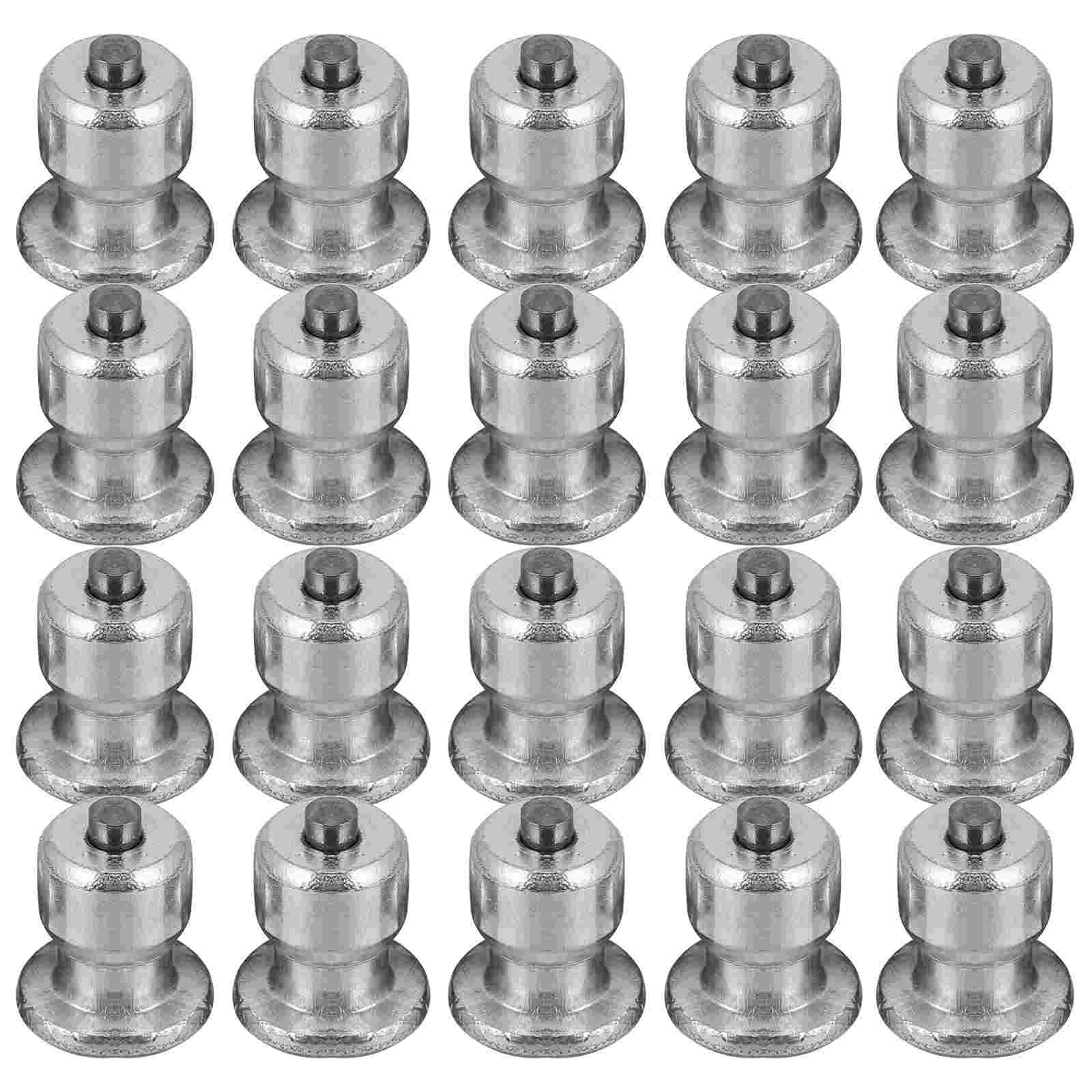 50 Pcs Tire Studs Tires Screw Auto Supply Winter Wheel Spikes Car Silver Lugs