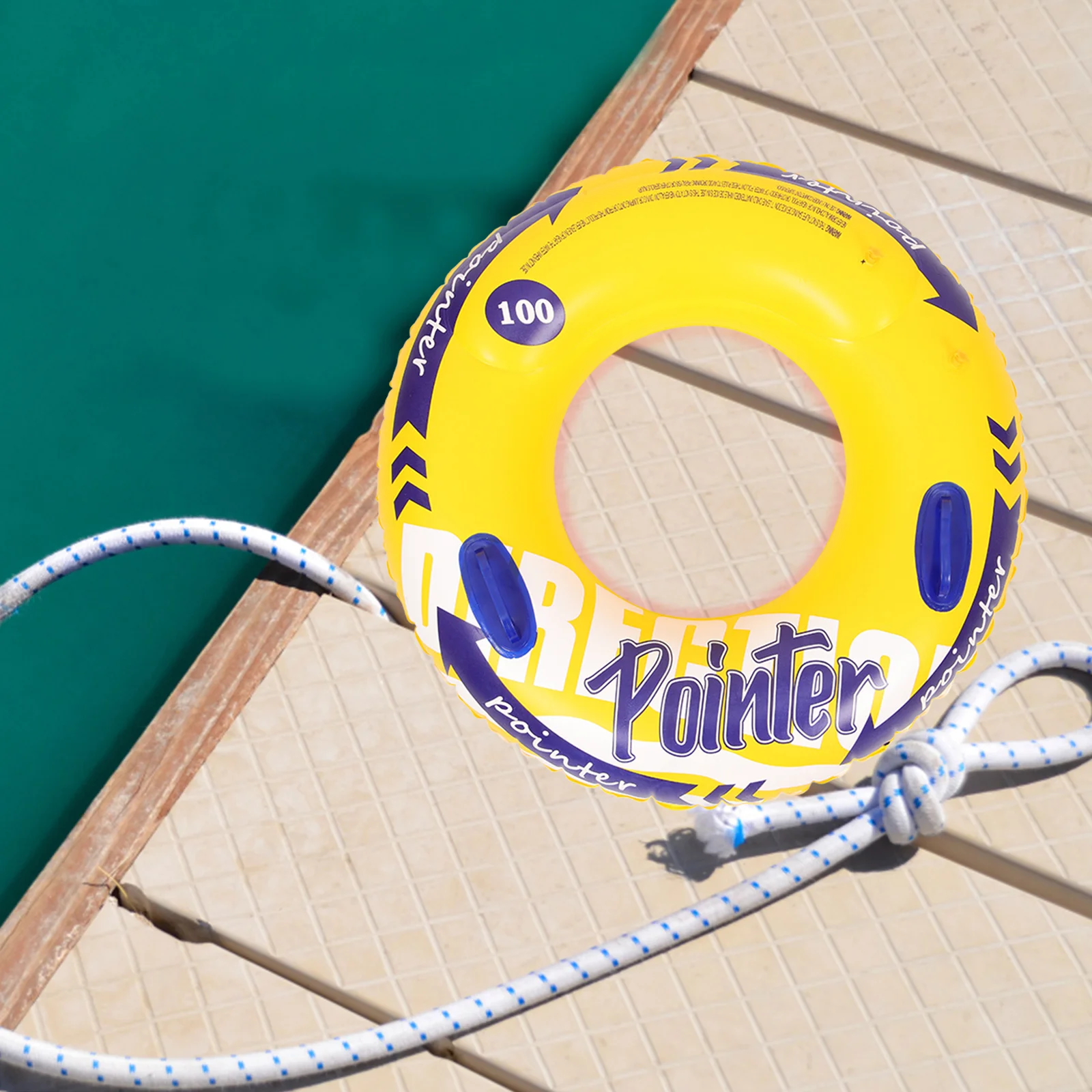 

Double Chamber Inflatable Swim Adult Summer Pool Float Ring Beach Swimming Tube Portable Safety Ring For Ocean Lake Party