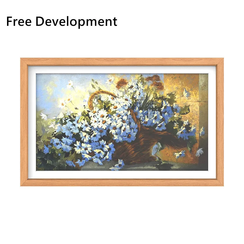 

21.5 32 Inch Private I Gallery Art Exhibition Work Smart Tv Frame Digital Art Museum Anti-Glare Matte Lcd Digital Photo Frame